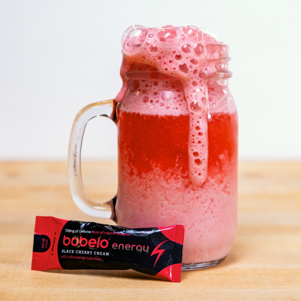 Creamy Black Cherry Italian Soda