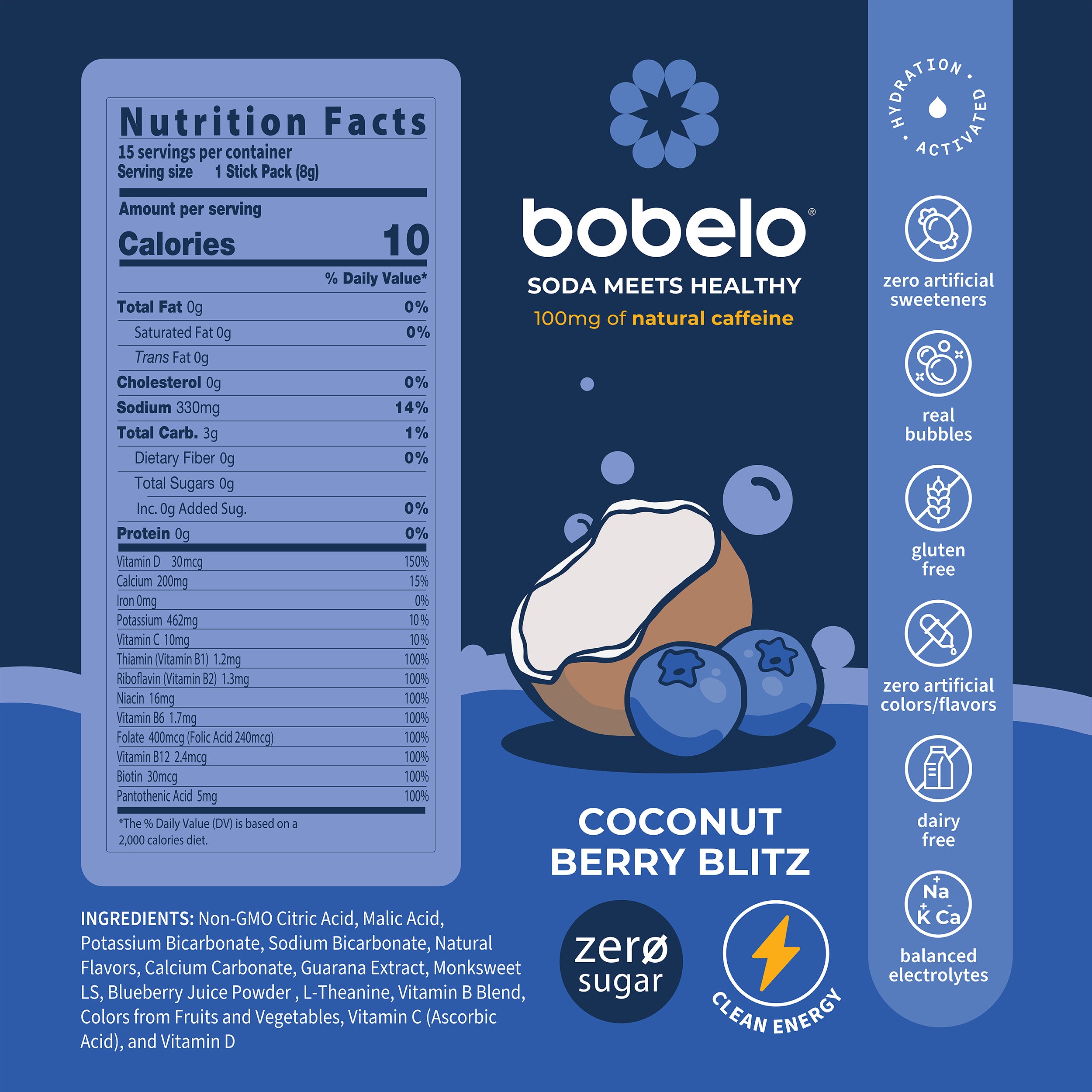 Coconut Berry Nutrition