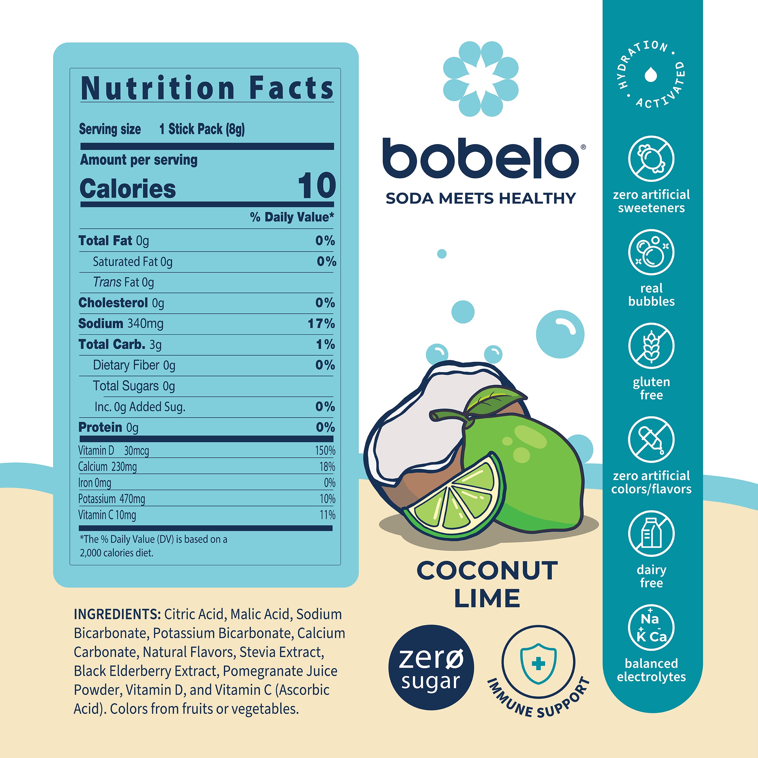 Coconut Lime Nutrition