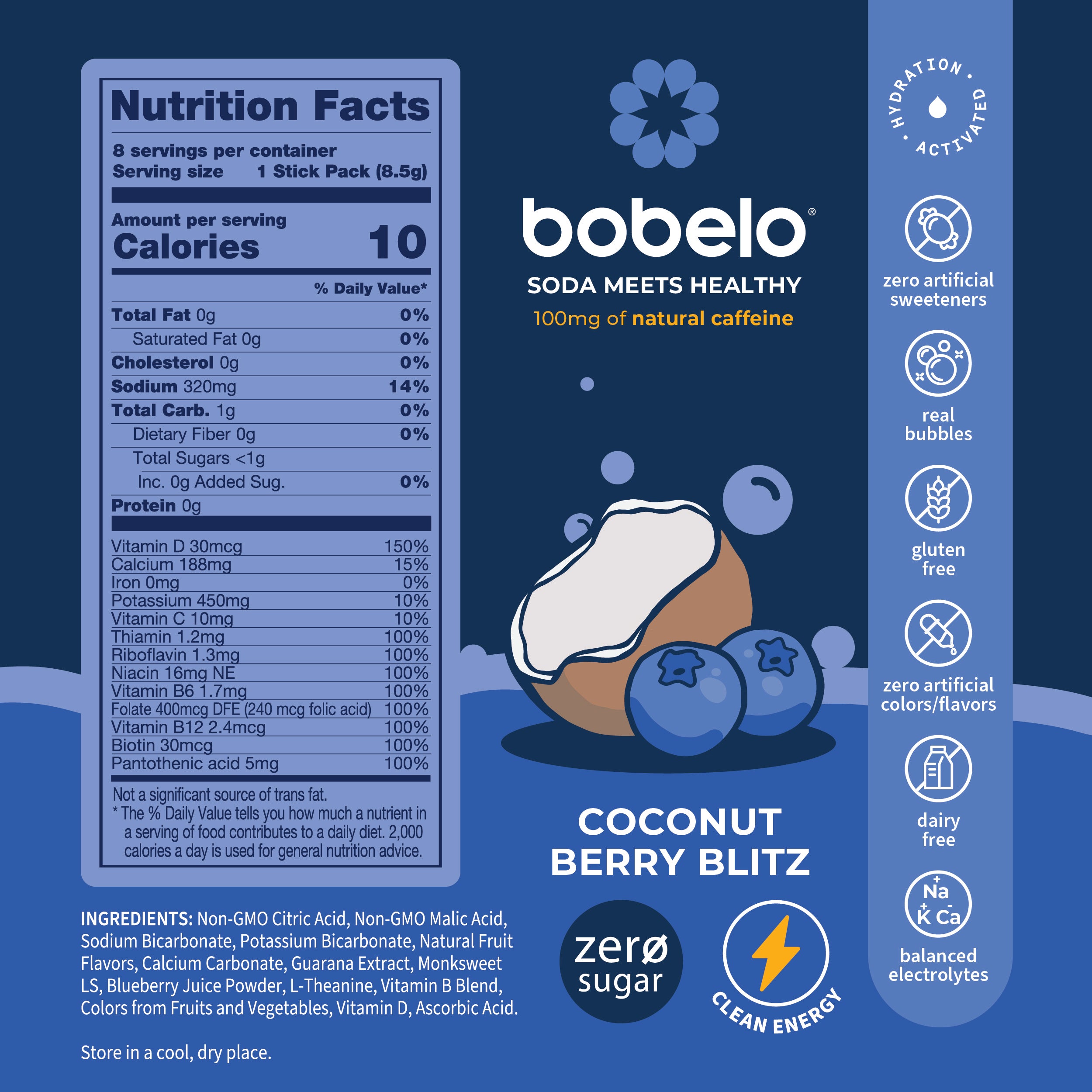 Coconut Berry Nutrition