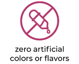 no artificial colors icon