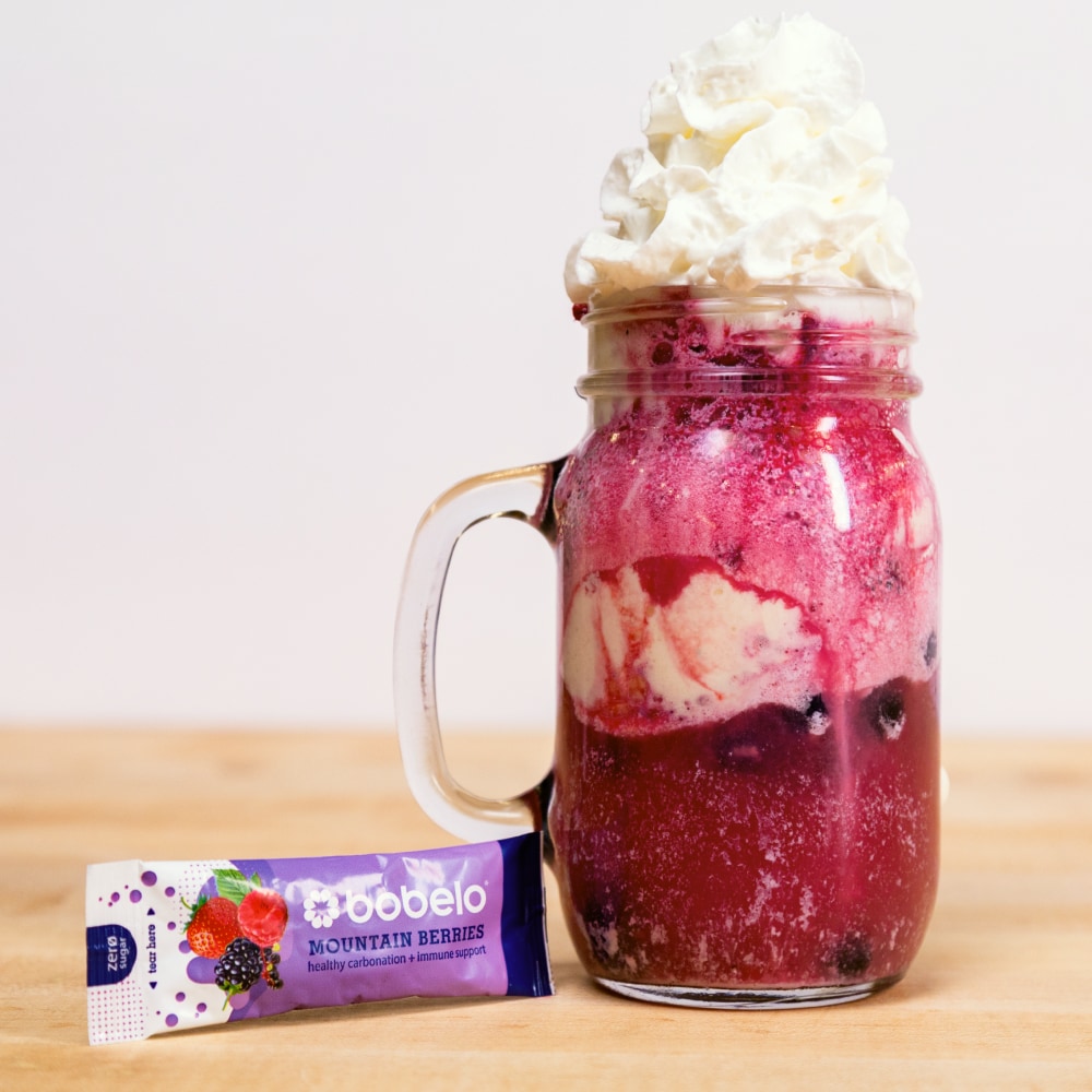 Mixed Berry Float