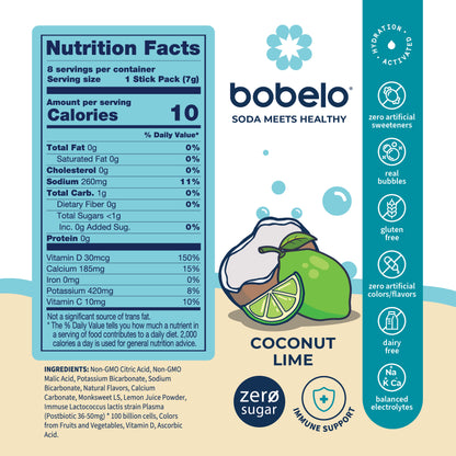 Coconut Lime Nutrition