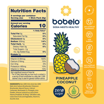 Pineapple Coconut Nutrition