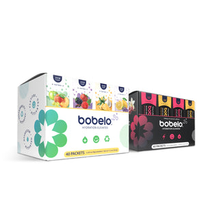 Bobelo Variety Pack Bundle 80 count: 40 Original & 40 Energy